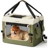 Складная дорожная клетка для маленьких собак, переносная мягкая клетка для домашних животных для улицы и дома, складная тканевая будка для собак с ручкой