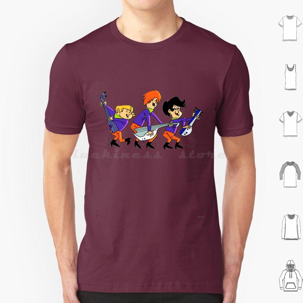 The Impossibles Musican Heros T Shirt Big Size 100 Cotton The Impossibles Fun Chases Humor Hero Villain Hb Guitars Cars