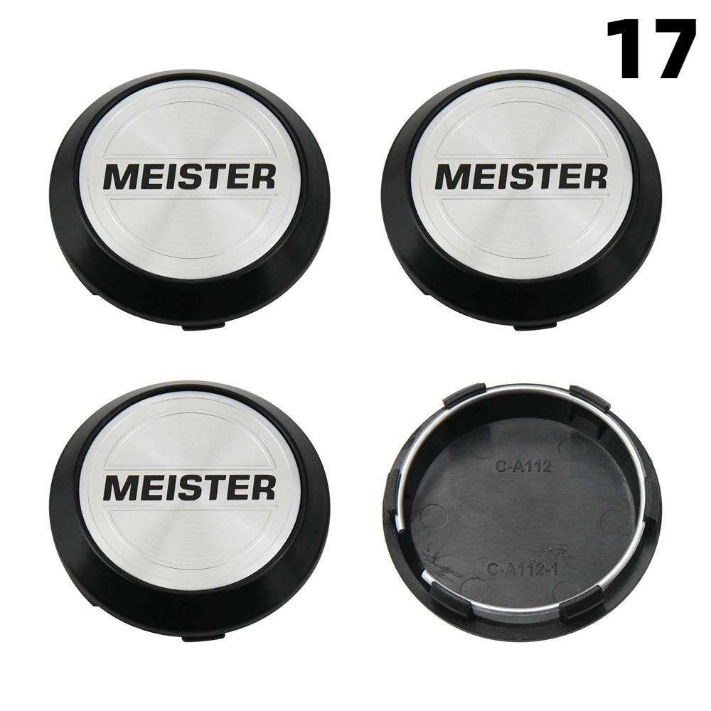 4PCS New 64MM OD / 60MM ID Cap For Rims WORK EMOTION EQUIP MEISTER VS Logo Wheel Center Cap Sport Car Wheel Cover Hub caps
