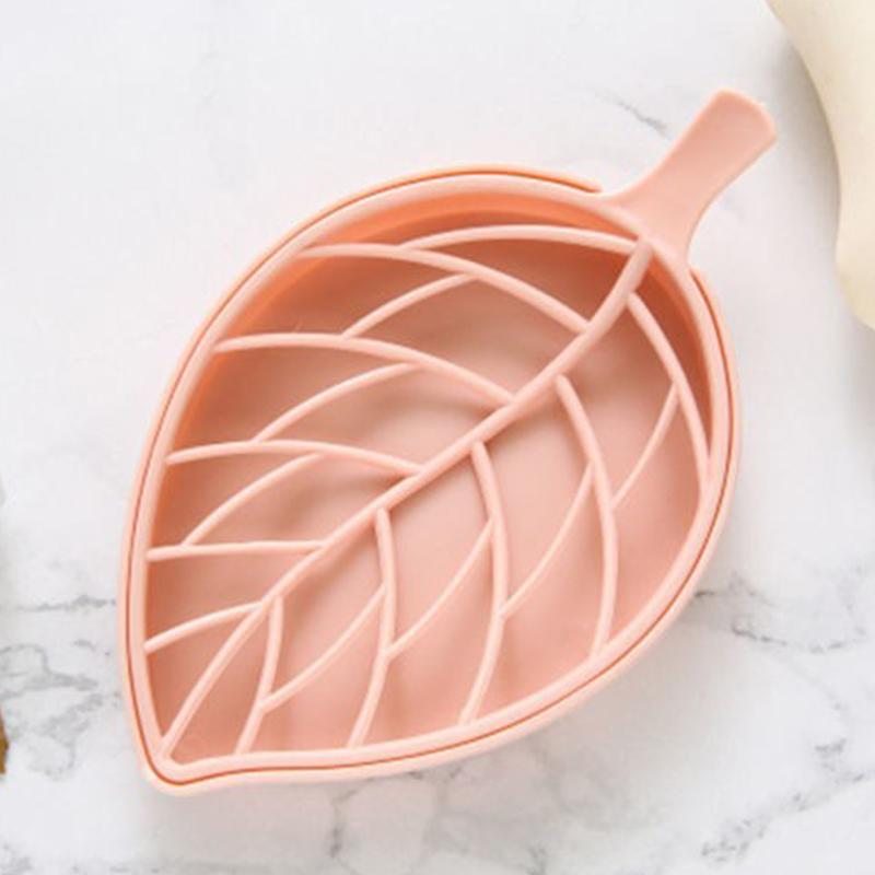 Модная креативная мыльница для душа в ванной, мыльница для слива, держатель для мыла в форме листа в скандинавском стиле, подставка для ванной комнаты, украшения для дома и гостиной