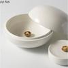 Сферическая керамическая миска Обеденная тарелка Тарелка для западной кухни Блюдо для сухого льда Сервировочные тарелки Десертная миска Тарелки для сашими Миска для закусок