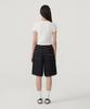 COVERNAT WOMAN Белая футболка Baby Fit с логотипом Cooper