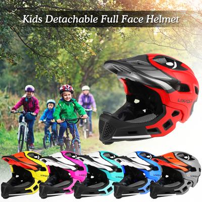 Lixada Детский съемный полный шлем, детский спортивный защитный шлем для езды на велосипеде, скейтбординга