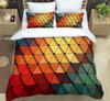 3D Modern Abstract Geometric Minimalist Printed Bedding Queen Bedding Set King Size Bedding Set Soft And Comfortable Breathable