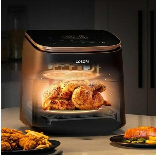 Фритюрница Cosori Turbo Blaze schwarz/bronze (CAF-DC602-KEUR)