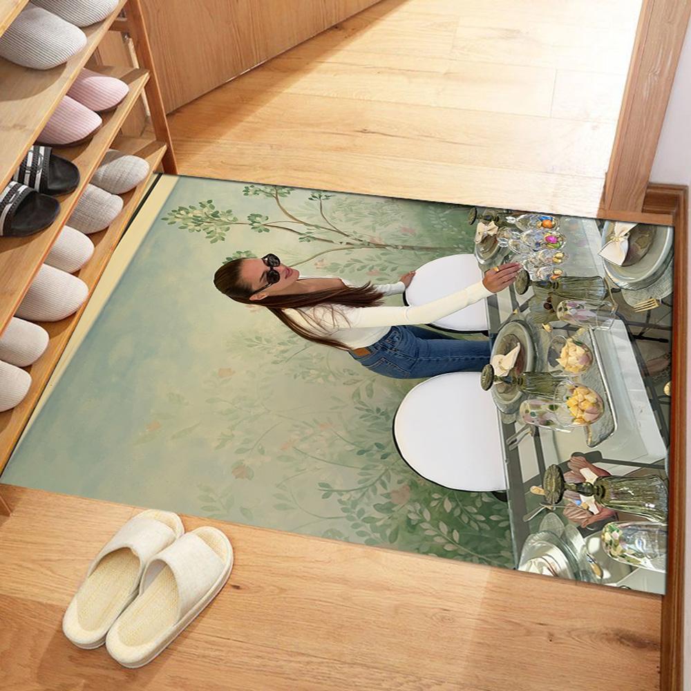 Customize Photos Customizable photos Area Rug Perfect for Dormitory Bedrooms Hallway Living Rooms Antislip Carpet Anime Office Decor