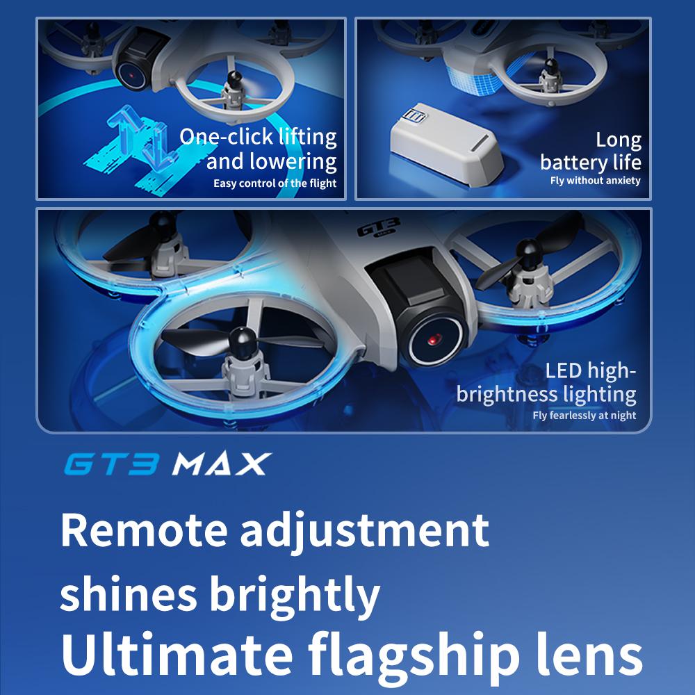 2026 GT3 MAX MINI Drone 8K GPS Professional HD Aerial Photography Remote Control Aircraft HD Dual Camera Quadcopter Child Gift