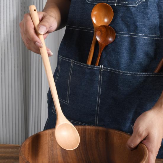 Useful Non-Stick Multipurpose Reusable Cooking Mixing Stir Spoon Dessert Spoon Kitchen Supplies Mixing Spoon