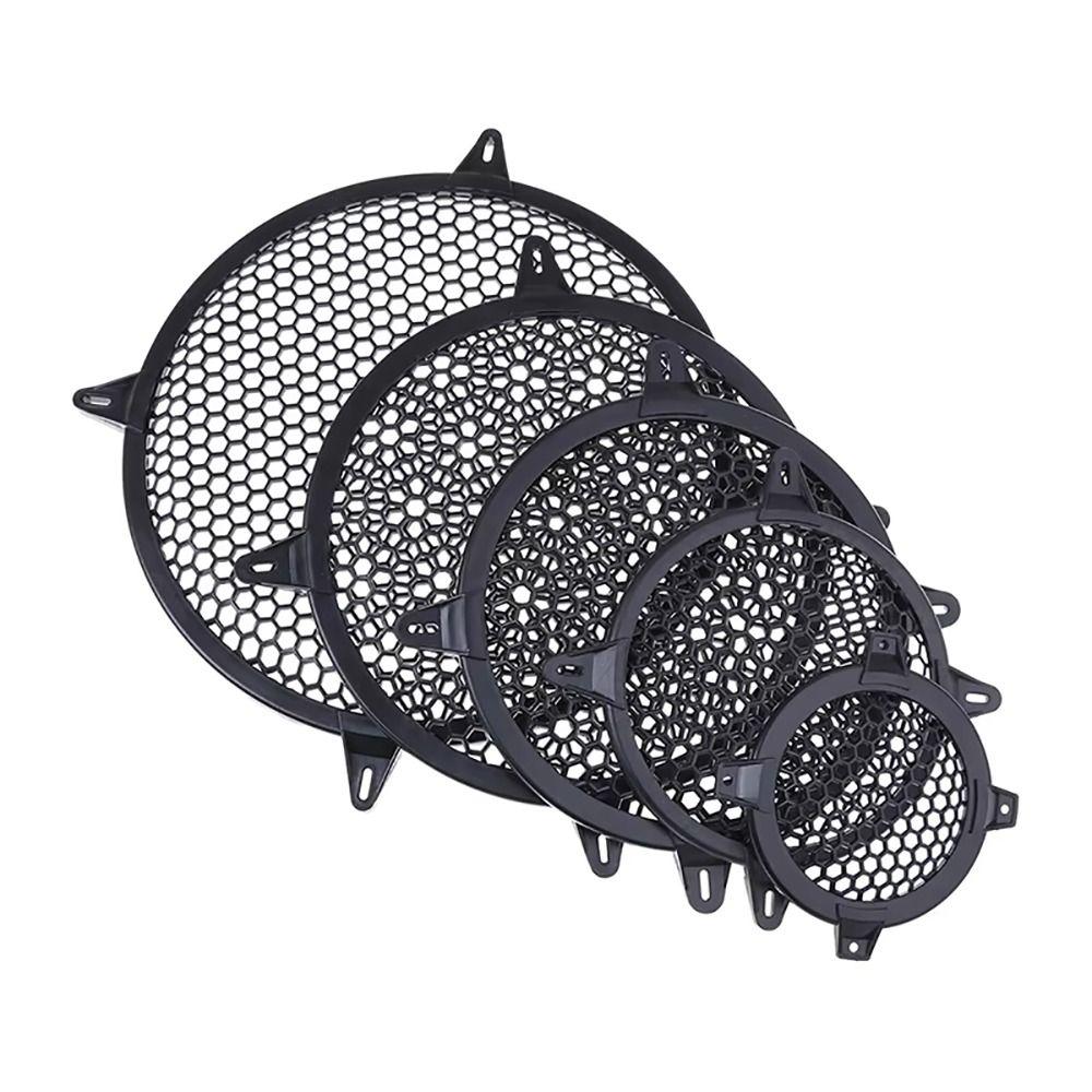 1Pcs Round Subwoofer Grill 4/6/8/10/12 inch Sub Woofer Grille Guard Protector Car Audio Speaker Sub