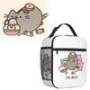 Cat Portable Pusheen Lunch Box Multifunction Thermal Cooler Food Bag Insulated