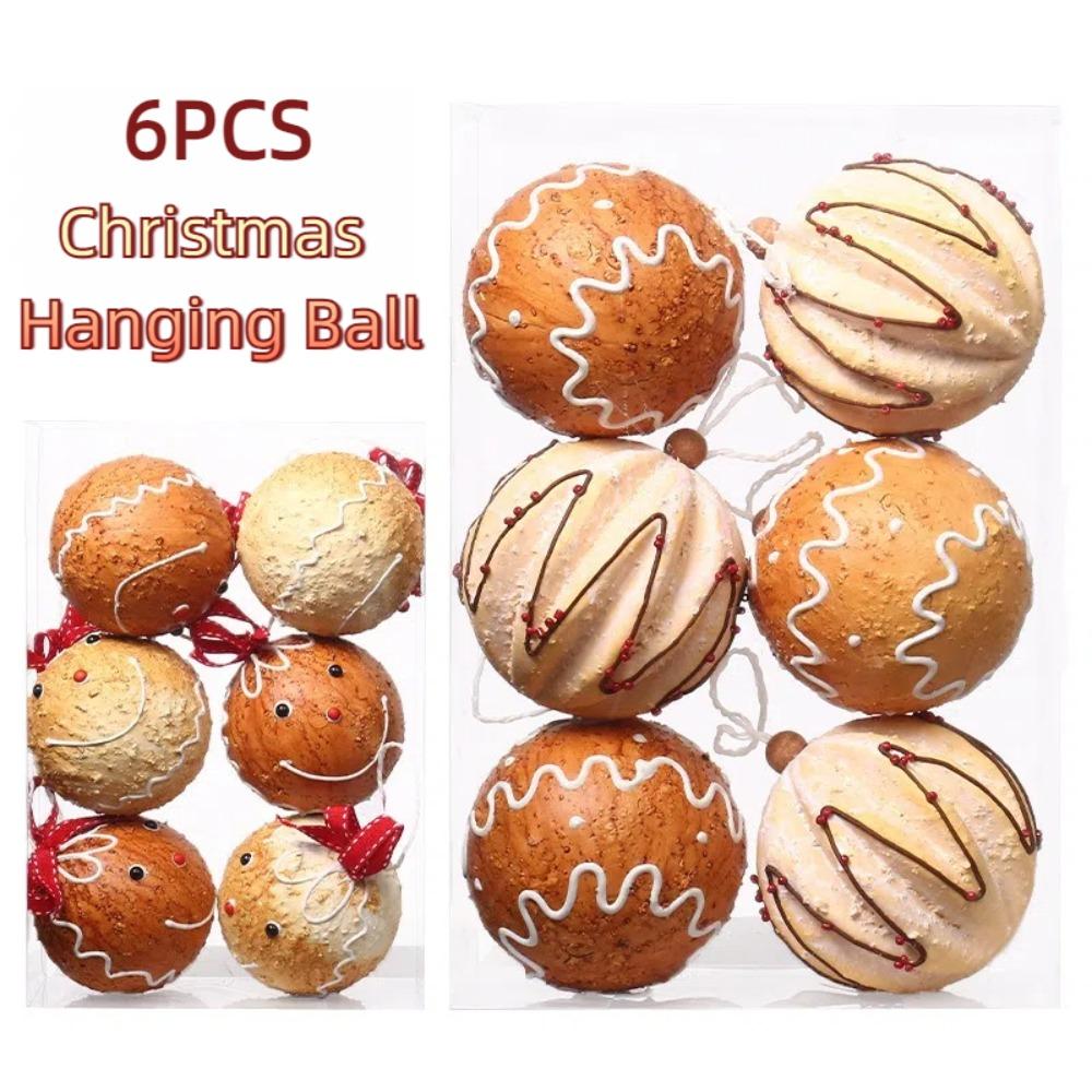 Gingerbread Man Xmas Tree Hanging Pendant Handmade Christmas Decorations New Year Gift