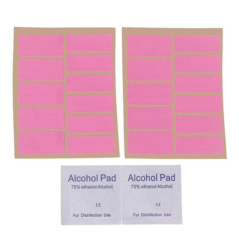 Наклейка для мыши, наждачная бумага, противоскользящая, впитывающая пот, наклейка против скольжения для универсальной беспроводной мыши, противоскользящая лента