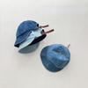 1-4 Year Baby Baseball Cap Vintage Denim Solid Color Peak Cap for Toddler Boy Girl Spring Summer Soft Kids Beanie Baby Clothes