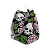 Gothic Halloween Rose Skull Bucket Bag - Large Capacity Party Tote
