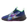 Nike Team Hustle D 12 PS Синий Пустота Зеленая Полоса Яркий Пурпурный Детские Кроссовки Черный Зеленый-Страйк HV2290400