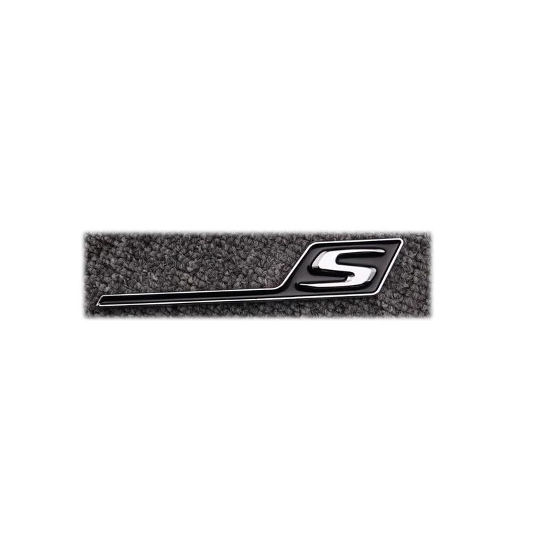 LWC1  3D ABS Car Rear Trunk Badge Decal Emblem Sticker S Logo For Mercedes AMG A GLA CLA 45 GLE GLC C E 63 S X156 W205 W212 W207 W176
