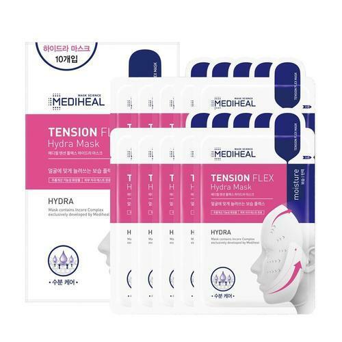 Mediheal Маска для лица Tension Flex Hydra, упаковка из 10 листов