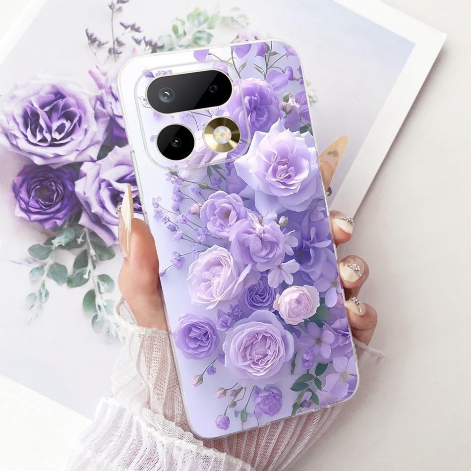 For Realme 16 Pro+ 16Pro Cute Flower Butterfly Cat Painted Case For Realme 16 Pro Plus 5G Soft Silicone TPU Phone Cases
