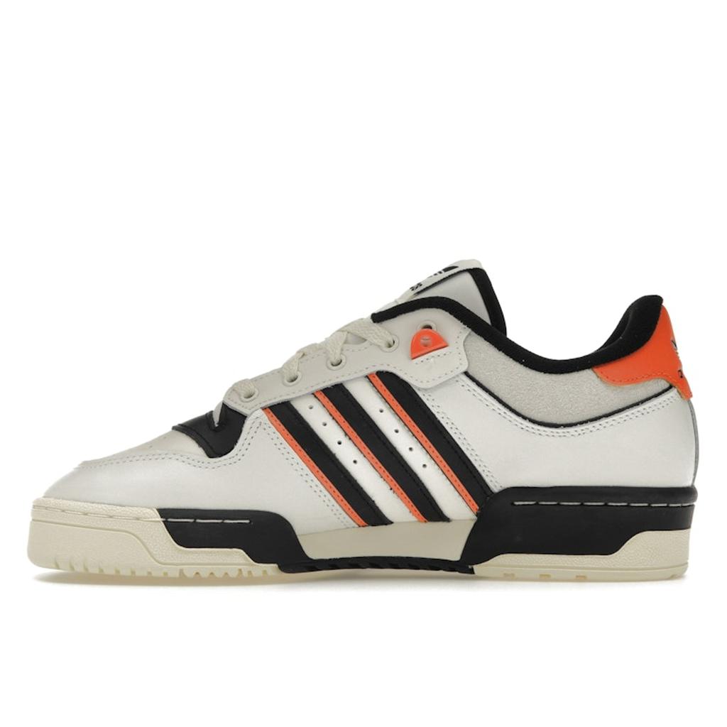 Adidas Кроссовки унисекс Rivalry 86 Low White Black Impact Orange Orange IE7140
