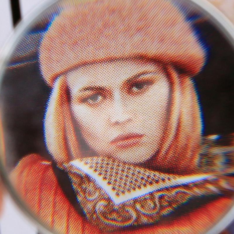 Necklace Jewelry Optical Magnifier with Chain Necklace Neckglasses Portable Monocle for Reading Collecting Library Gift