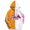 KPop Demon Hunters Peripheral Color Blocked Hoodie Casual Comfortable Autumn Winter Inside Outside Versatile Fashionable Hoodie