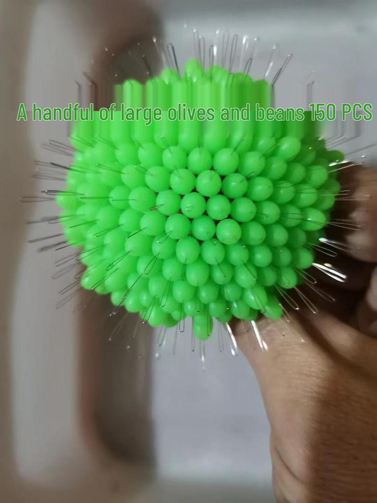 300-Piece T-Shaped PE Knot Big Fish Space Beans with Four-Corner Positioning