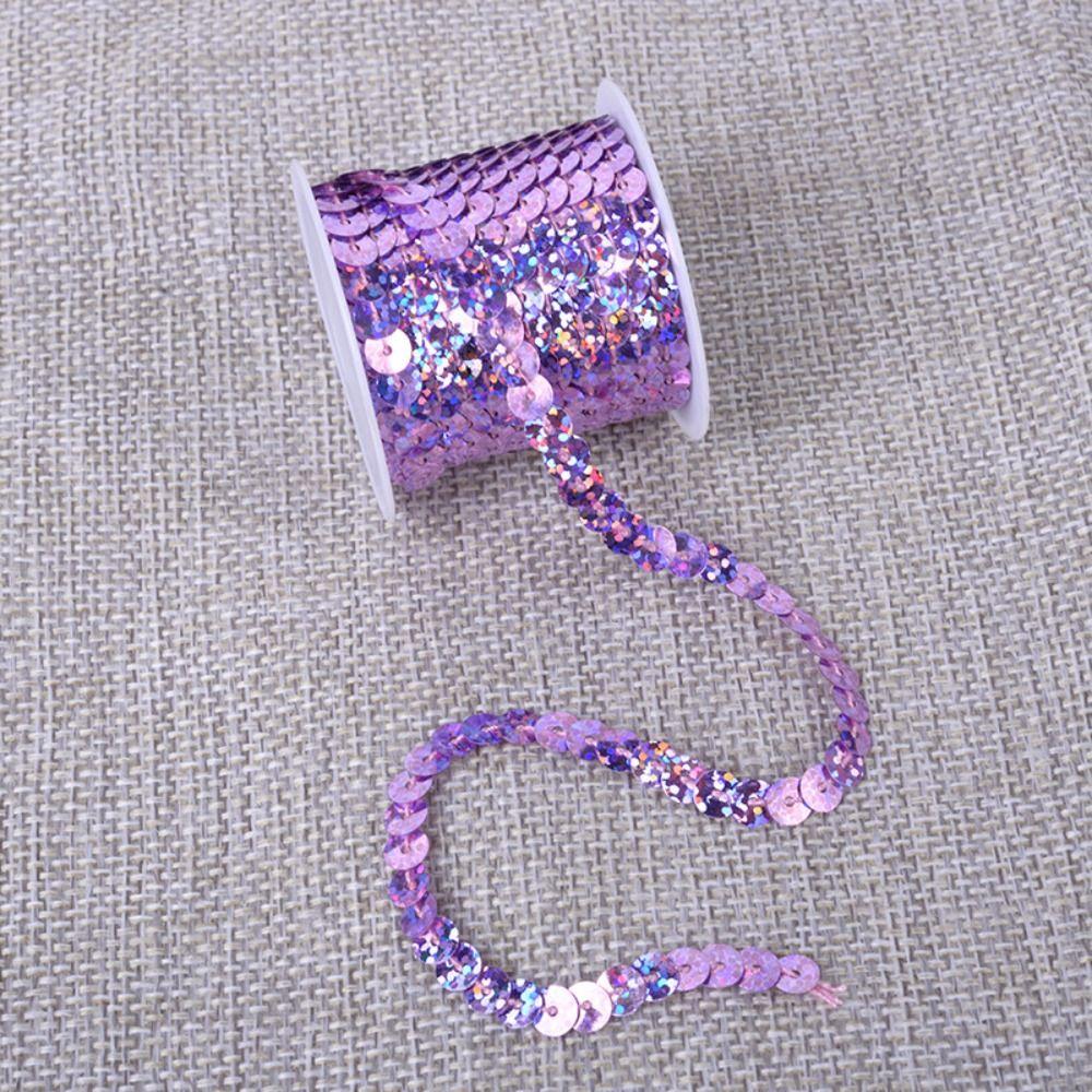 6 мм Отделка пайетками Блестящие плоские ПВХ пайетки Разноцветные пайетки Поделки Аксессуар для ткани/сумок/одежды