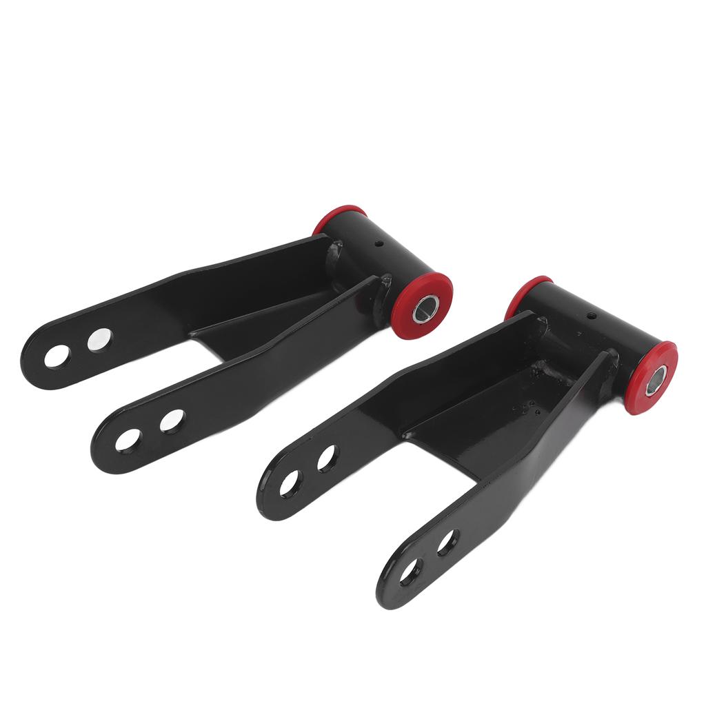 2inRear Drop Lowering Shackle Kit 712120 Replacement for Chevy Silverado GMC Sierra 1500 2WD 4X4