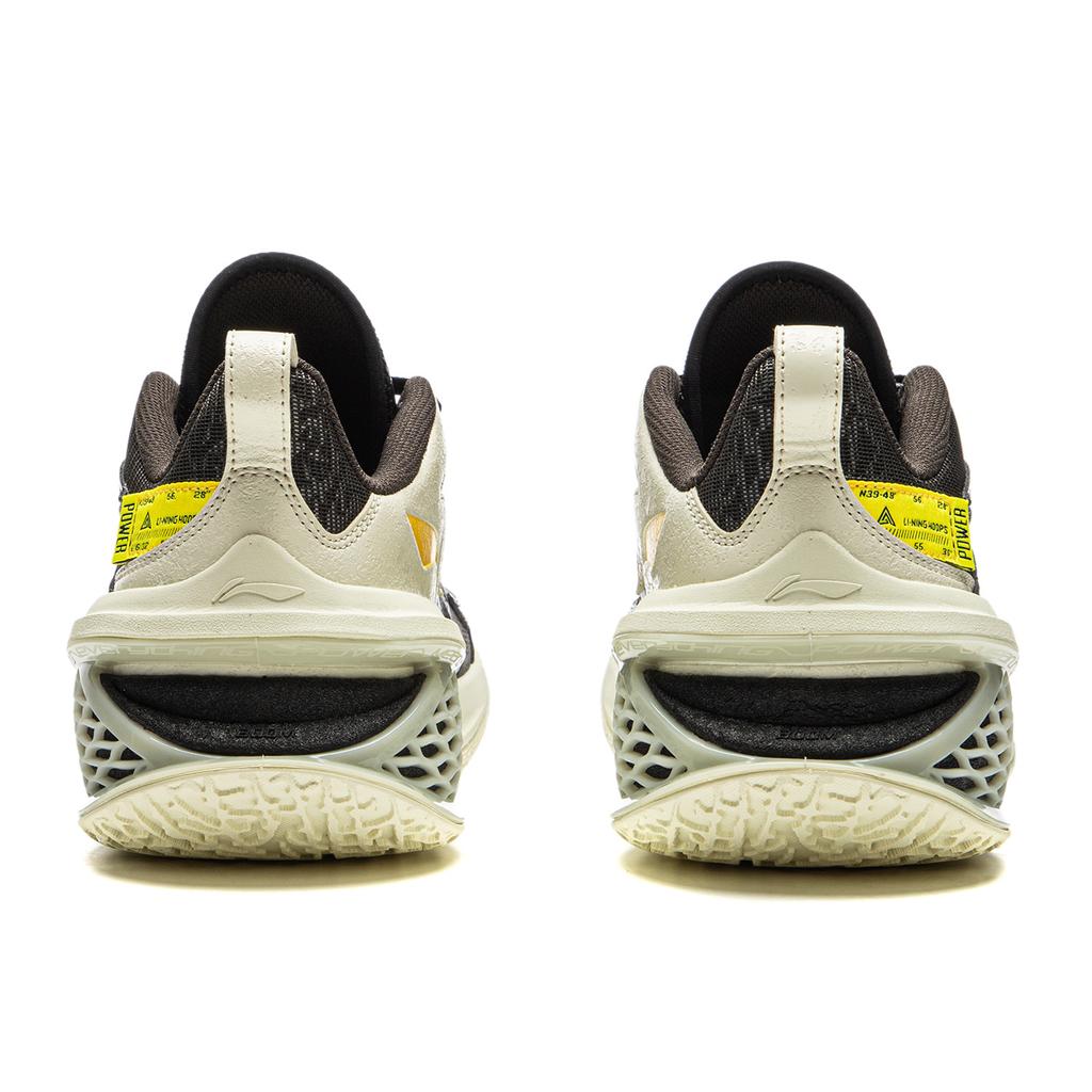 Li Ning Air Strike 11 Амортизация Нескользящие Легкие Низкие Баскетбольные Кроссовки Мужские Черно-Серые ABAU055-2