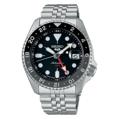 Часы Five Sports SKX Sports Style GMT SBSC001 Silver [Часы Seiko] "Sports Style" Мужские