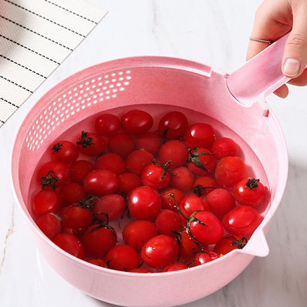 12 шт. Новая многофункциональная ручная овощерезка, картофелерезка, терка, измельчитель, кухонный измельчитель, корзина для слива, пищевое сито