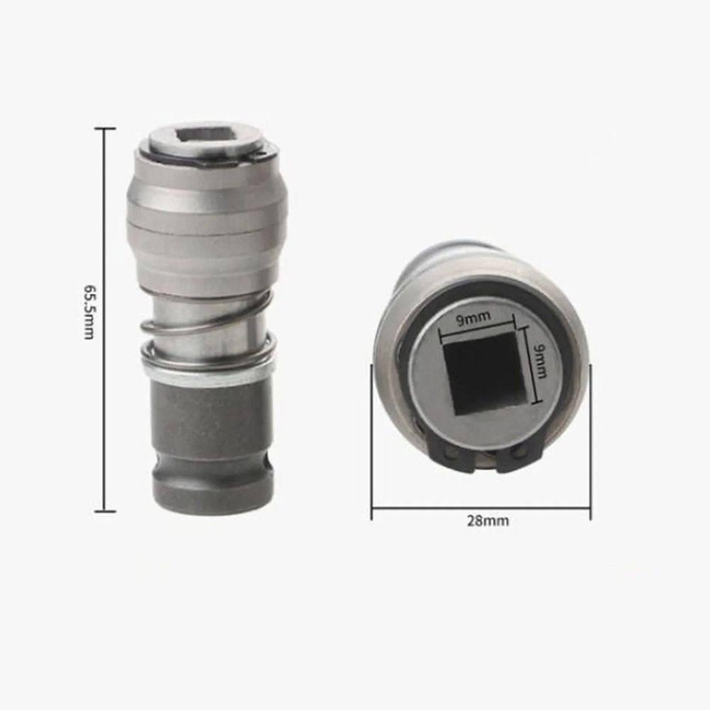 1 шт. Переходник для перфоратора с круглым квадратным хвостовиком для сверления отверстий в стенах, кирпиче