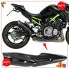 Durable-For Kawasaki Z900 2017- Motorcycle Exhaust System Middle Link Pipe Carbon Fiber Heat Shield Cover Guard Anti-Scaldin