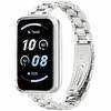 For Honor Band 10/9 Stainless Steel Watch Strap with PC Case Solid 3 Bead Replacement Band