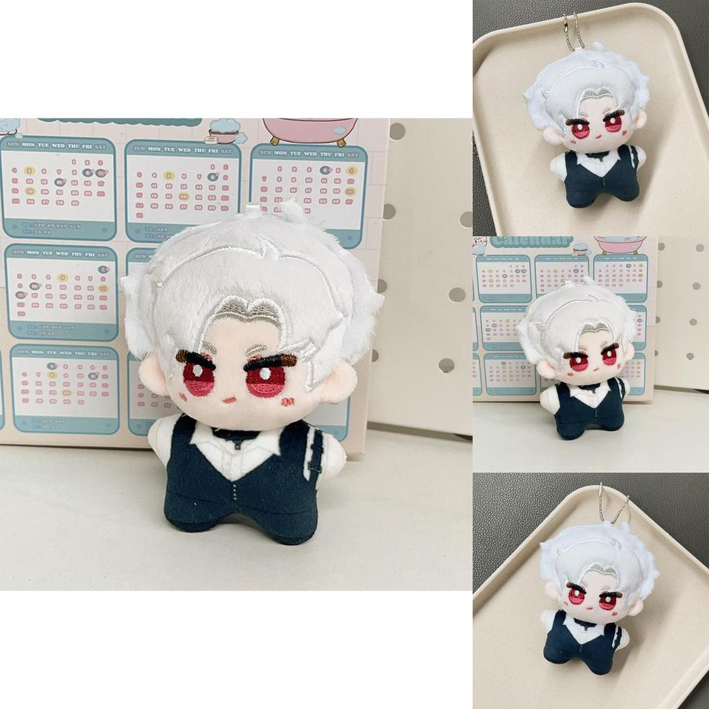 Очаровательный плюшевый брелок в стиле аниме Qin Che Nu Nu, мягкий, короткий плюш, 10 см, подарок
