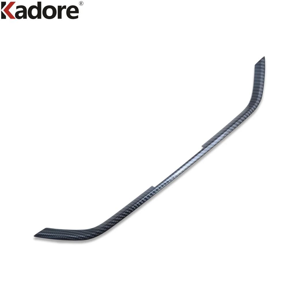 For Kia Cerato Forte K3 Carbon Fiber Car Center Warning Light Lamp Panel Cover Molding Trim Interior Accessories