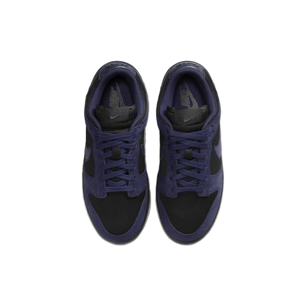 Nike Dunk Low LX Purple Ink Женские кроссовки черные FB7720-001