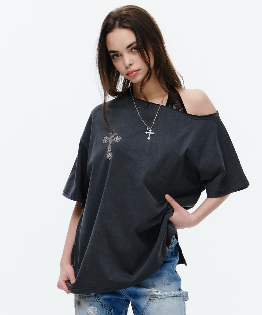 MIDNIGHT MOVE Cb Cross T (Темно-серый)