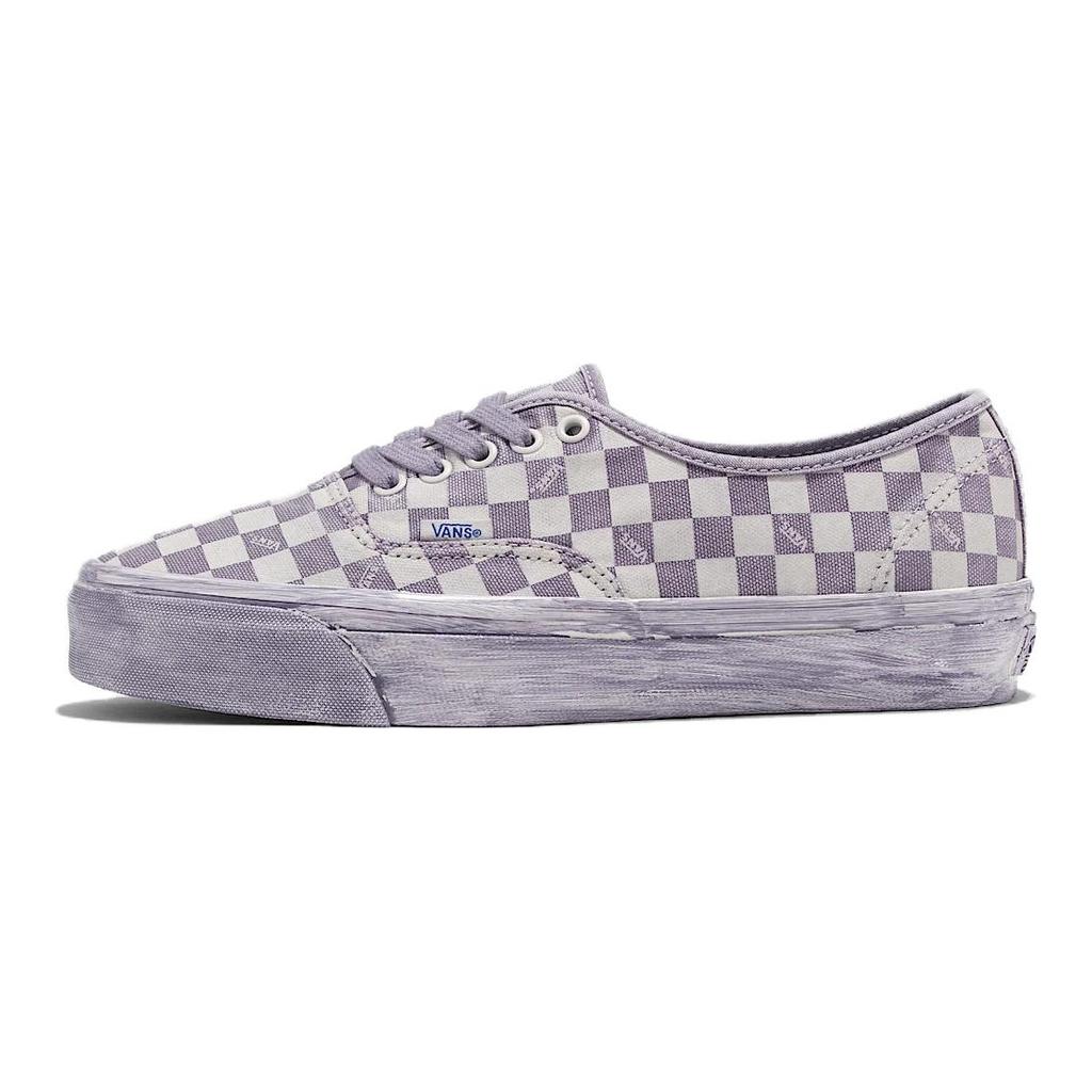 Vans Низкие кеды для скейтборда Унисекс Фиолетово-серые Кроссовки VN0007QZD6U