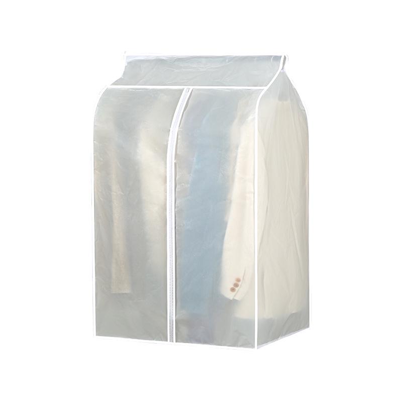 Transparent Washable Wardrobe Hanging Garment Dust Cover - Dustproof & Moisture-Proof Suit Bag