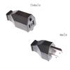 Ac 125V 15A 3 Pin Power Cord Connector Us Plug Converter High Performance