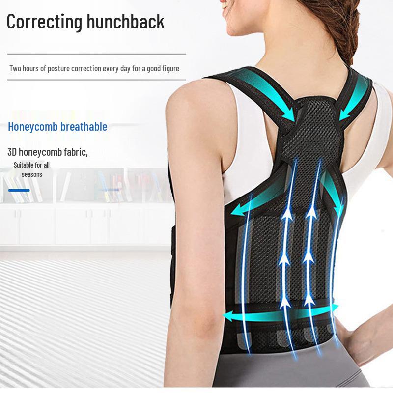 Унисекс корректор осанки, пояс для поддержки против сутулости