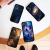 S-Звездное-S-Небо Галактика Черный Ударопрочный Чехол Для Телефона Плотно Прилегает К Xiaomi 12,11,12S Ultra & Redmi Note 11,10T,9,9A,8Pro,8T,5G
