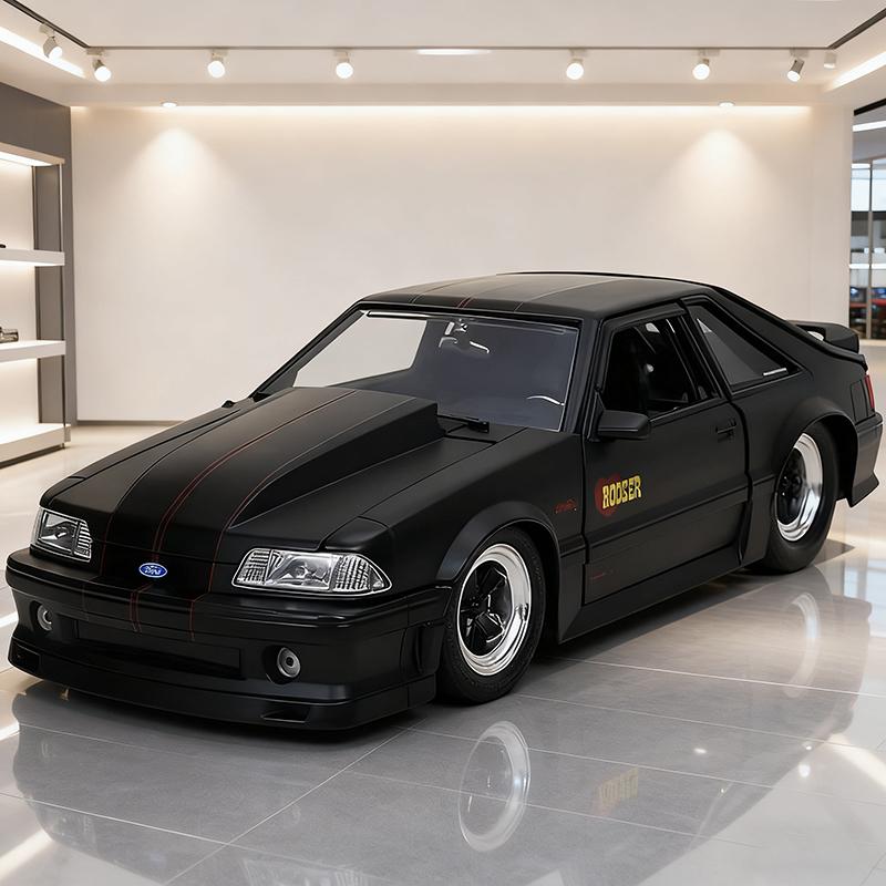 IOP14 JADA 1:24 Ford Mustang GT 1989 Alloy Car Diecasts & Toy Vehicles Car Model Miniature Scale Model Car For Children