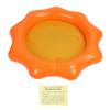 Inflatable Drink Table Swimming Pool Cup Tray Serving Float for Card Games Kids Adults Play Outdoor Party