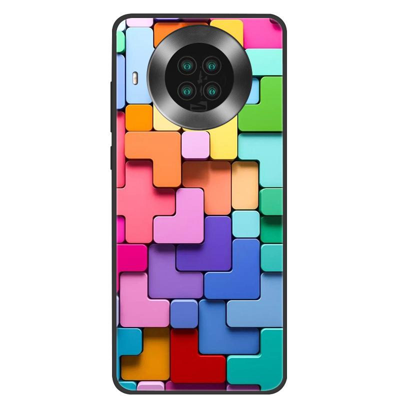 Чехол для Cubot Note 20 Pro Силиконовый с рисунком кота Мягкий черный чехол для Cubot Note20 Pro Чехол-бампер TPU Защитная крышка Note 20Pro Capa