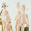 Chubby Elf Doll 30cm 22-Joint White Body Elf Doll for Customization Photography DIY Plastic Articulated Elf Toy
