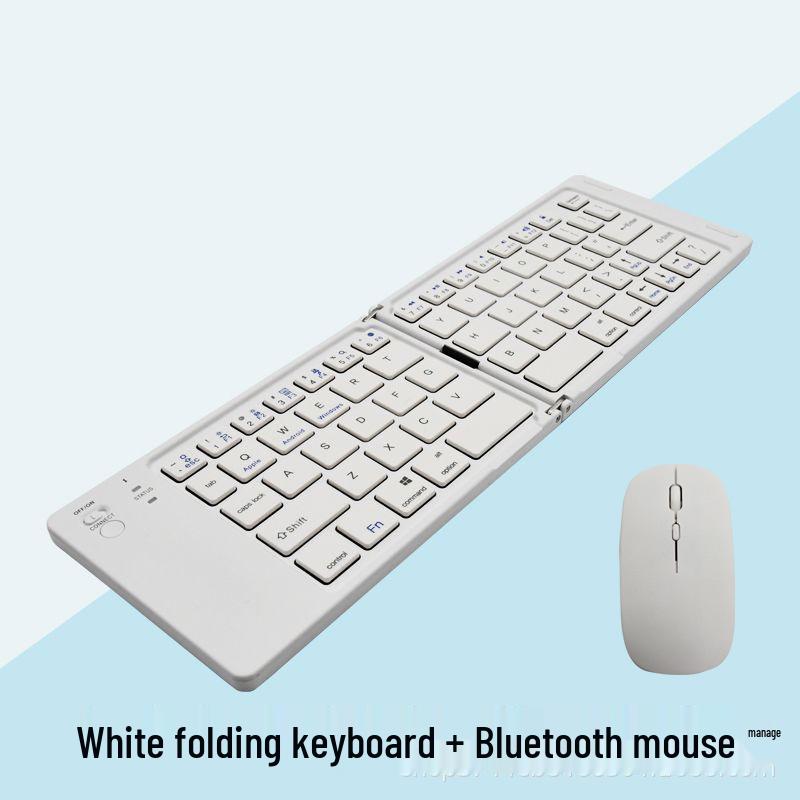 Jingzun Портативная складная Bluetooth-клавиатура для мобильного телефона и планшета