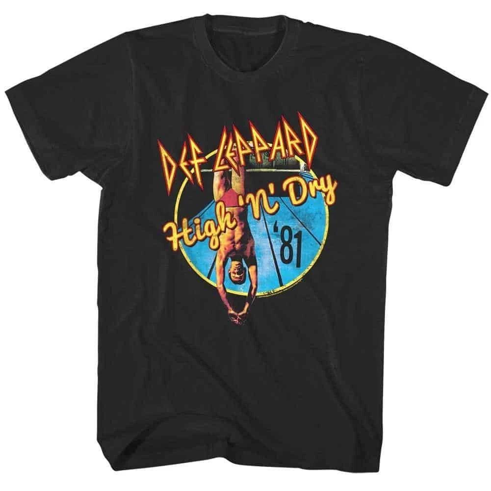 Def Leppard High n Dry '81 Men's T Shirt