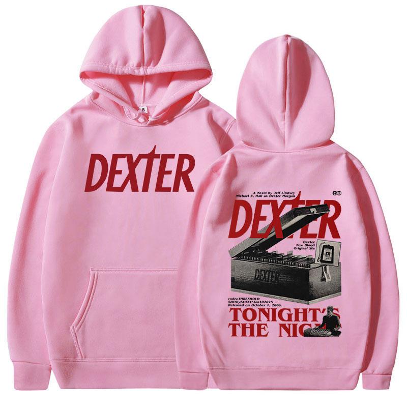 TV Play Dexter Morgan Tonight's The Night Худи Мужские Женские Повседневные Оверсайз Свитшоты Модные Винтажные Свитшоты с Длинным Рукавом